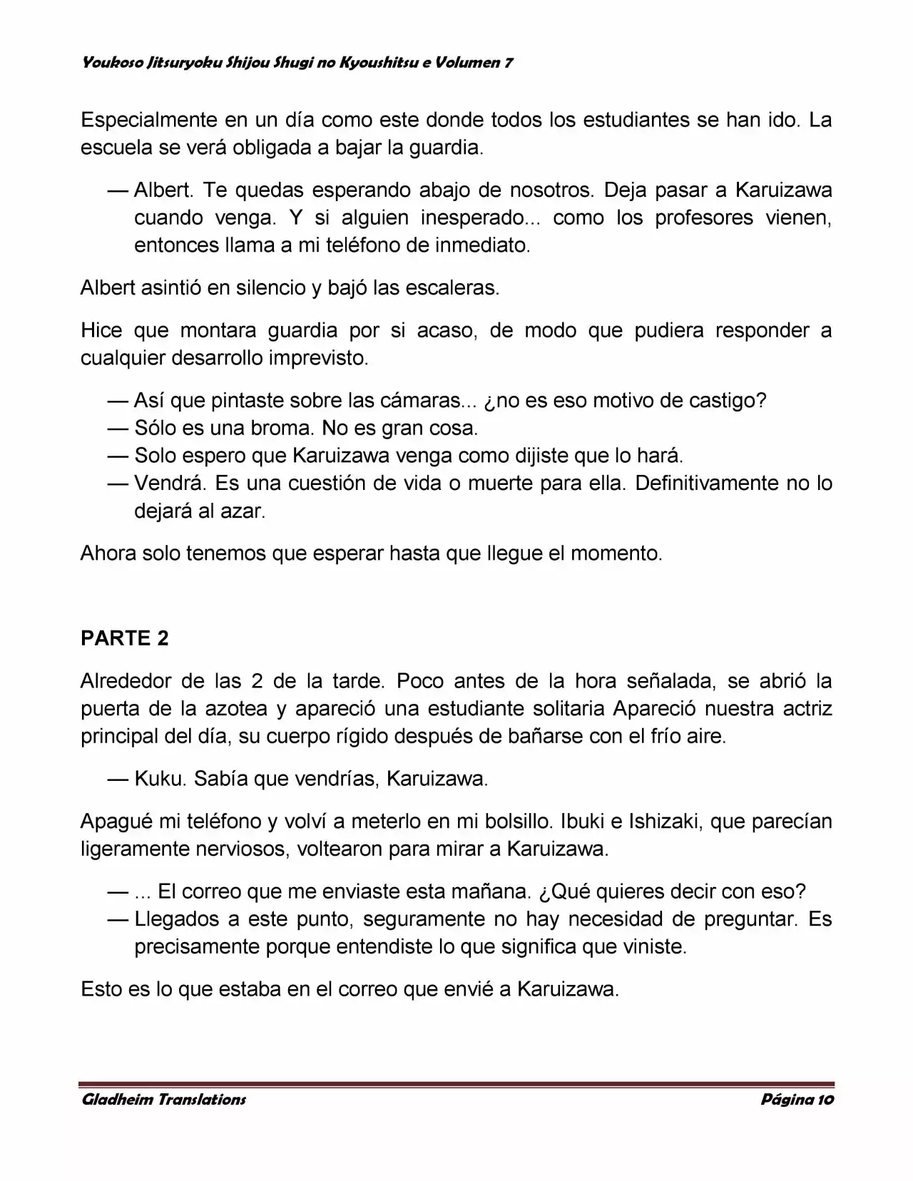 Página 10 del Manga