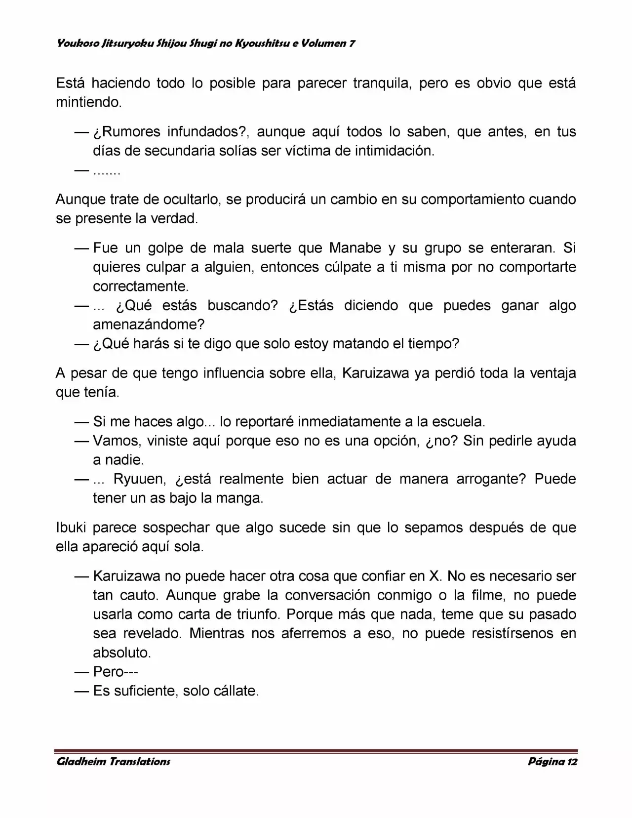 Página 12 del Manga