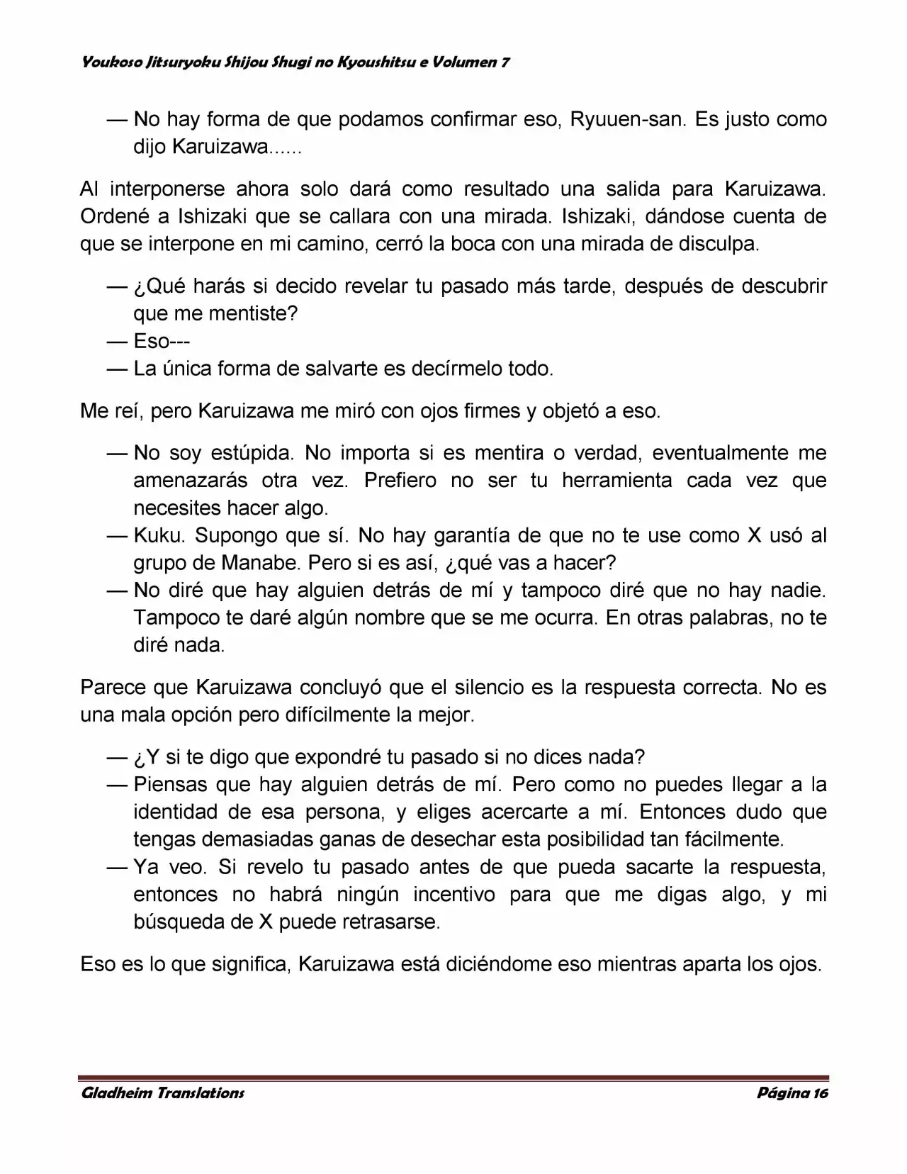 Página 16 del Manga