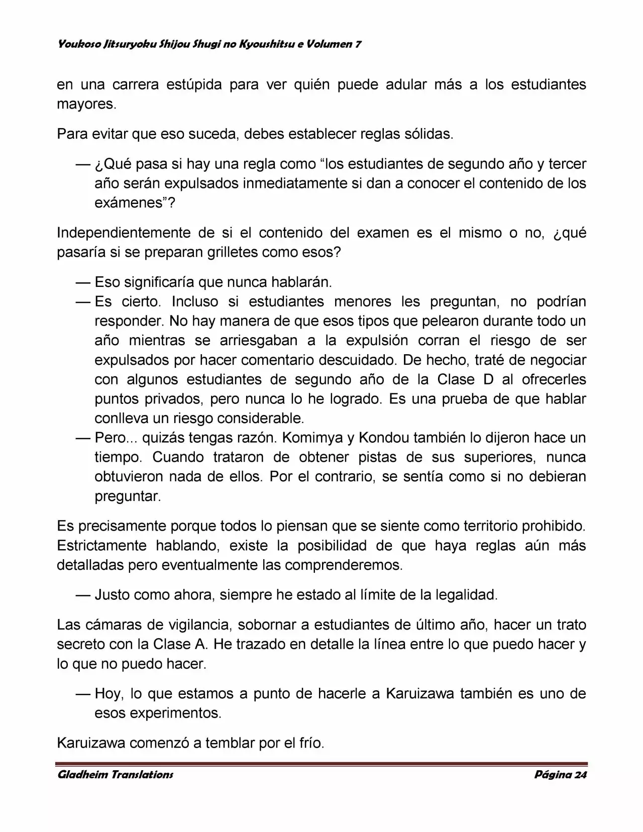 Página 24 del Manga