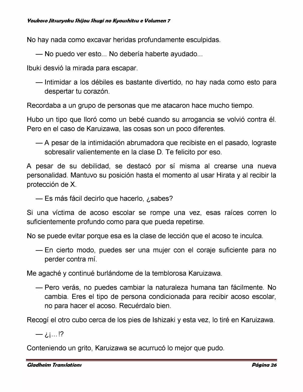 Página 26 del Manga