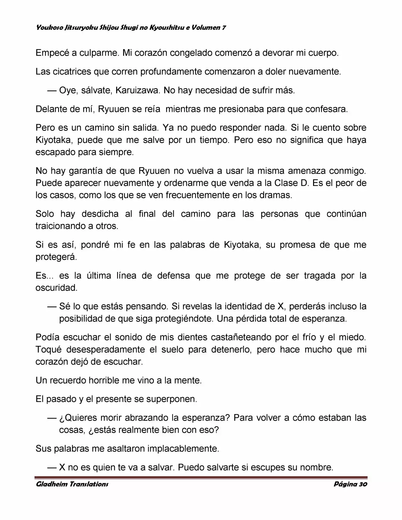 Página 30 del Manga