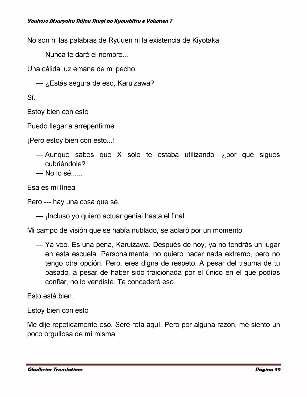 Página 39 del Manga