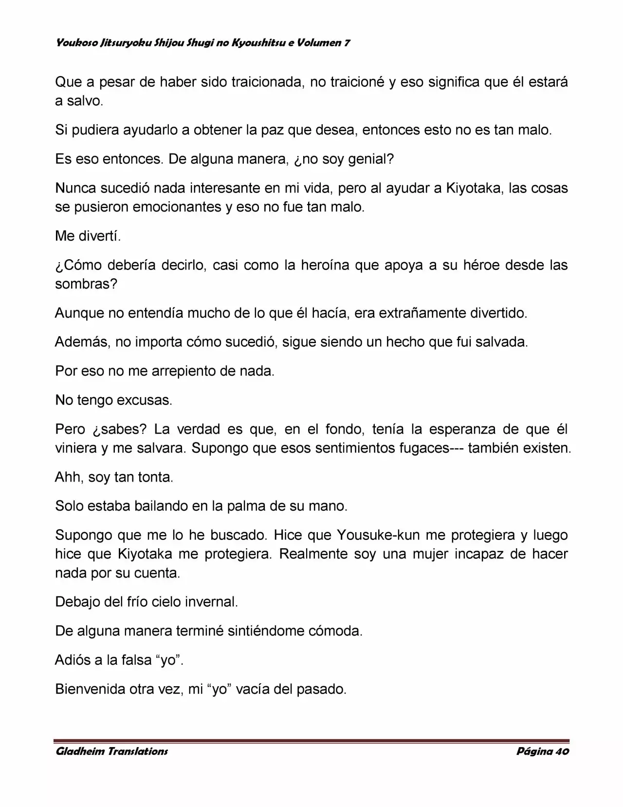 Página 40 del Manga