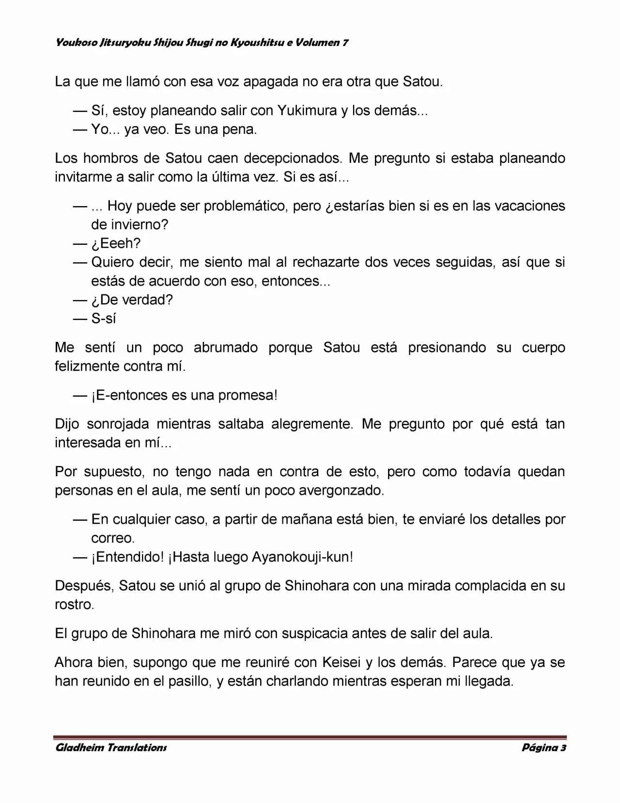 Página 3 del Manga