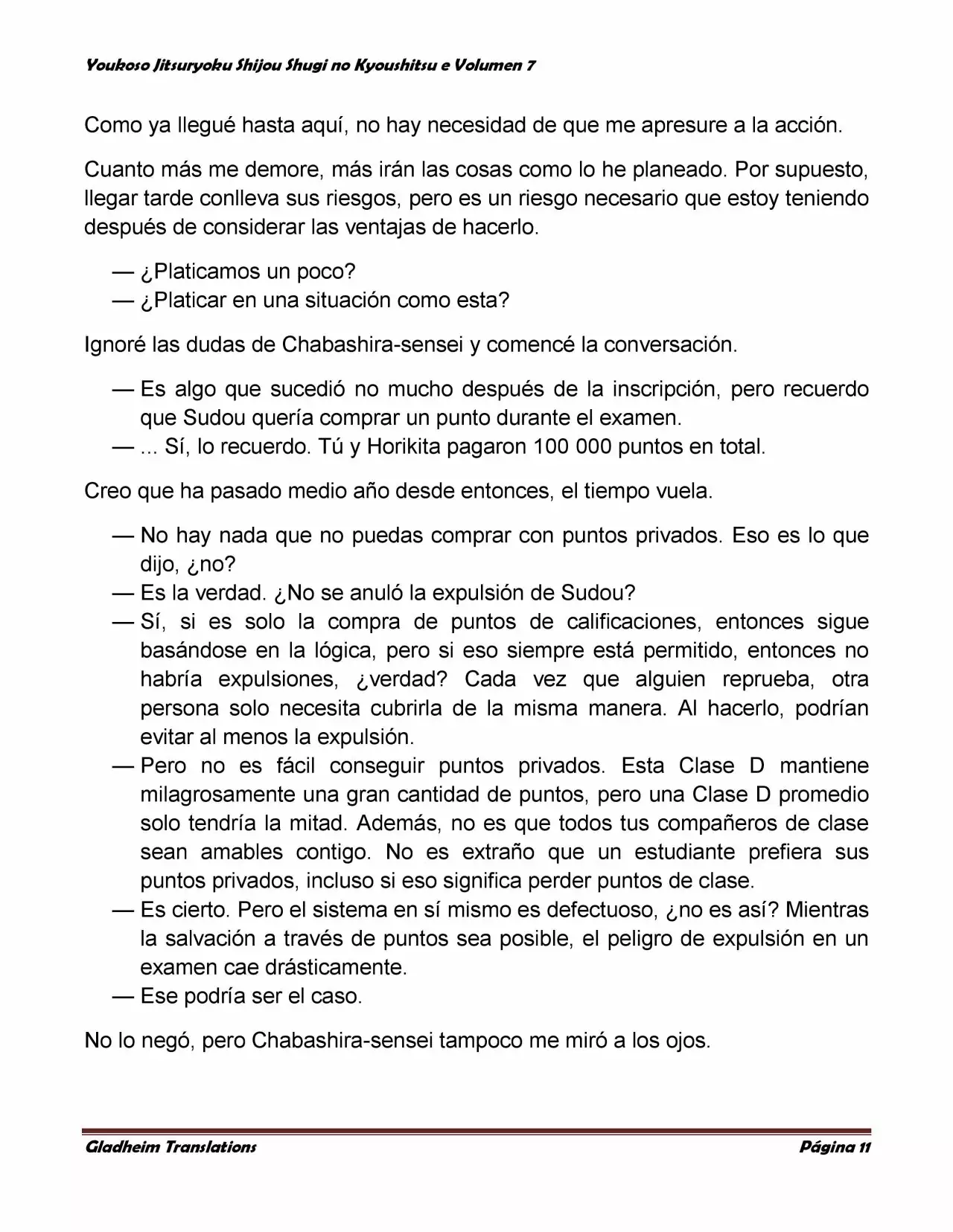 Página 11 del Manga