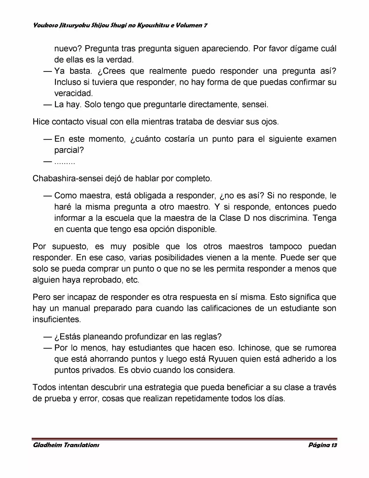 Página 13 del Manga