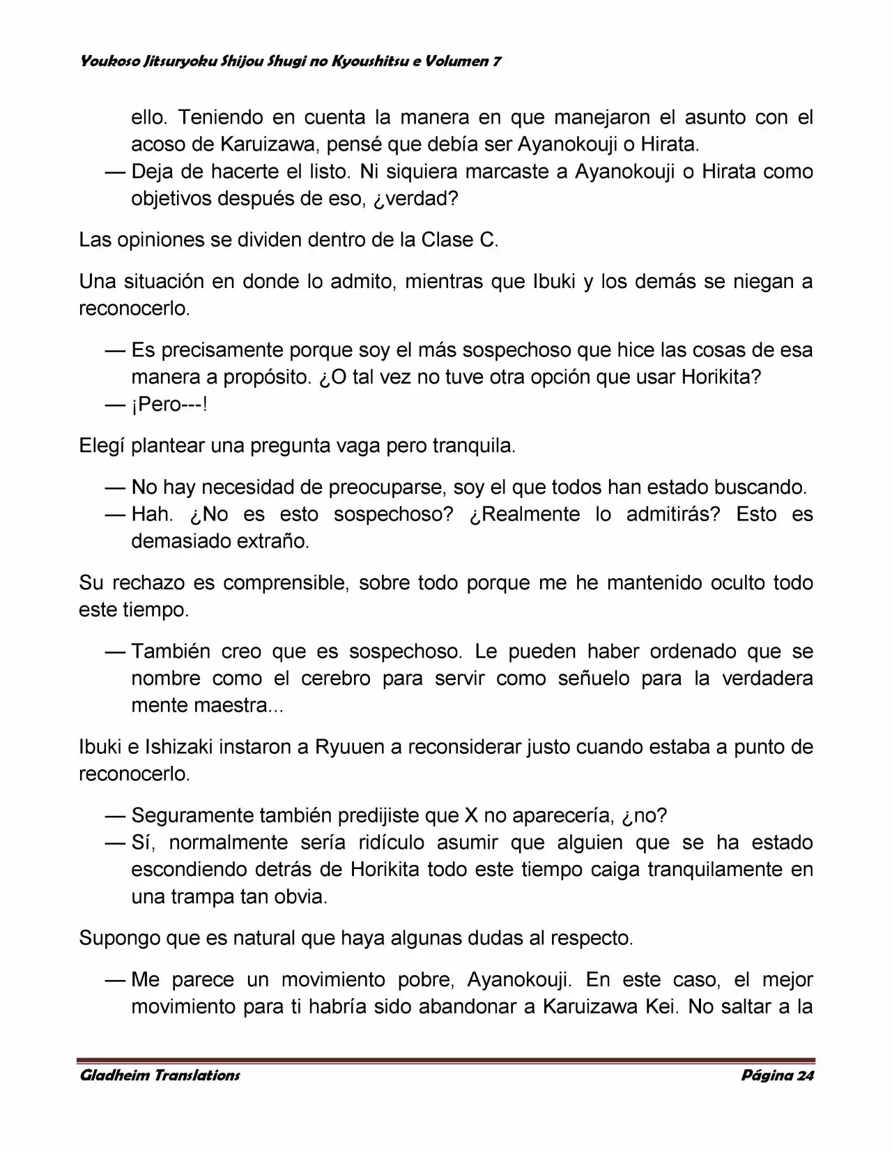 Página 24 del Manga