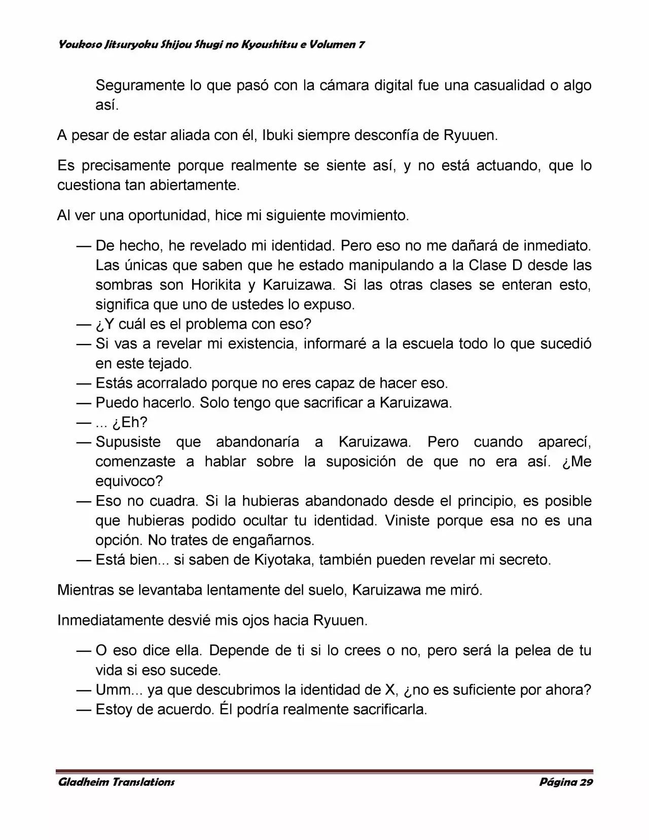 Página 29 del Manga