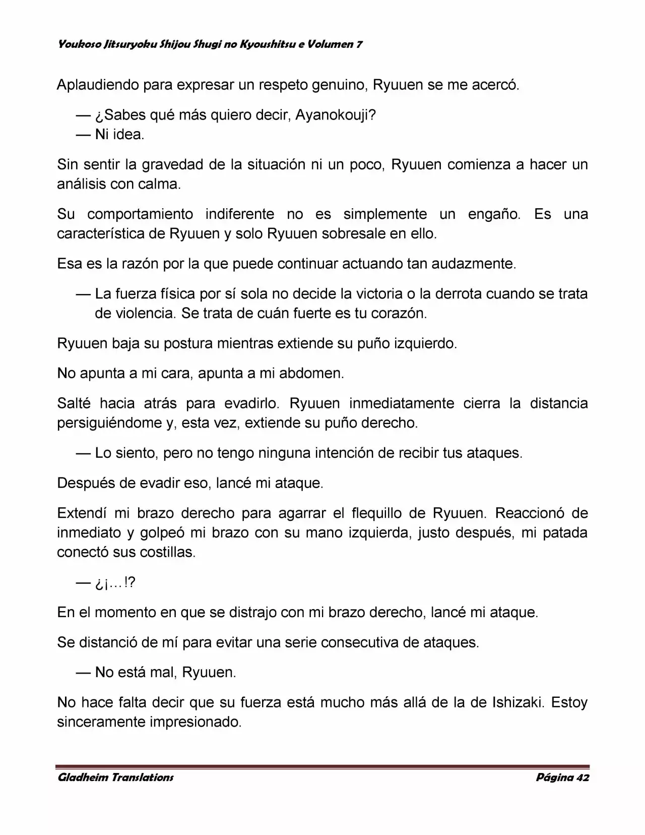 Página 42 del Manga