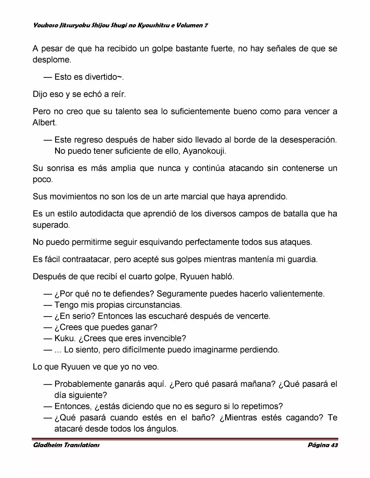 Página 43 del Manga