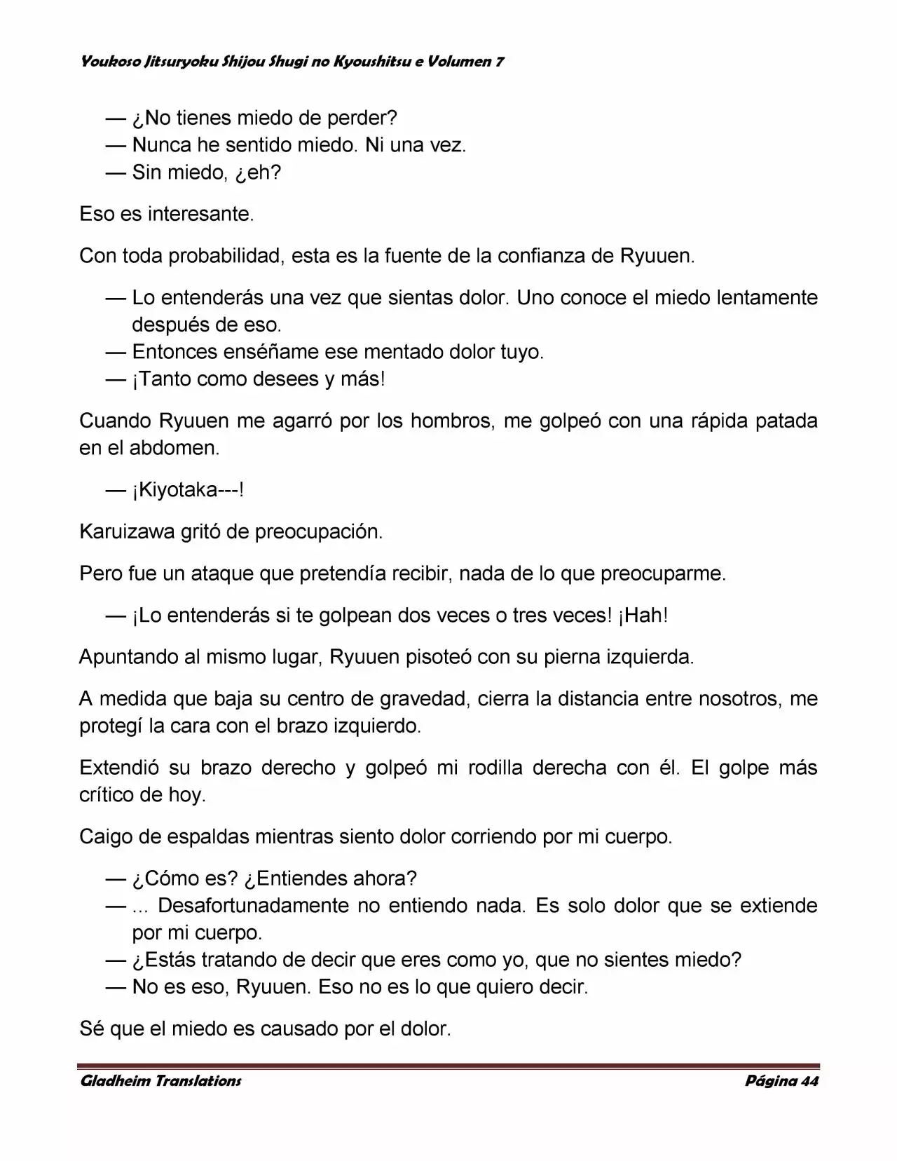 Página 44 del Manga