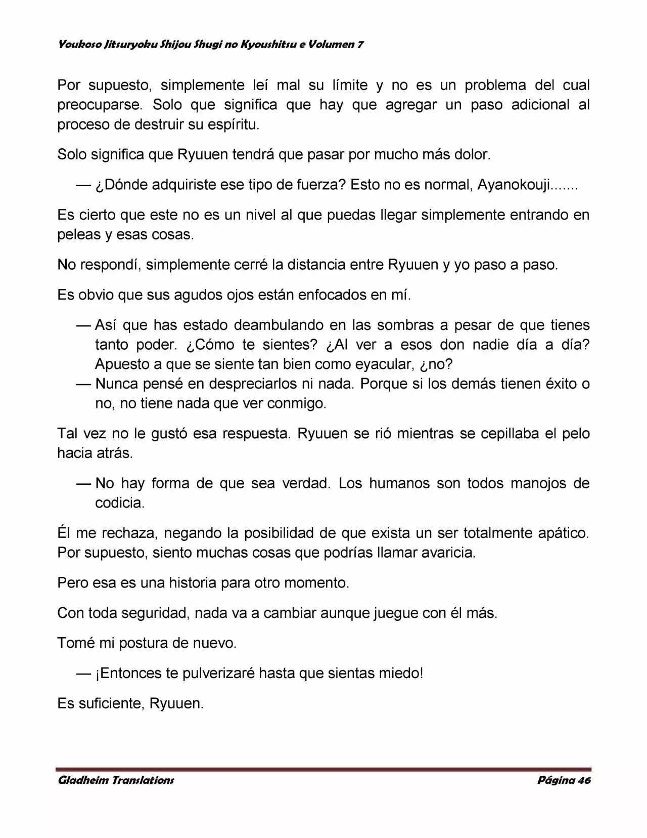 Página 46 del Manga