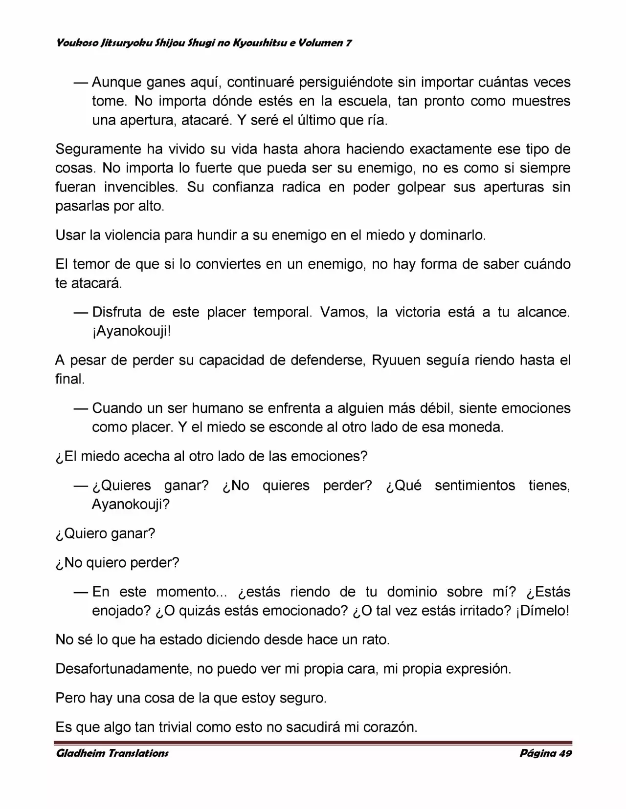 Página 49 del Manga