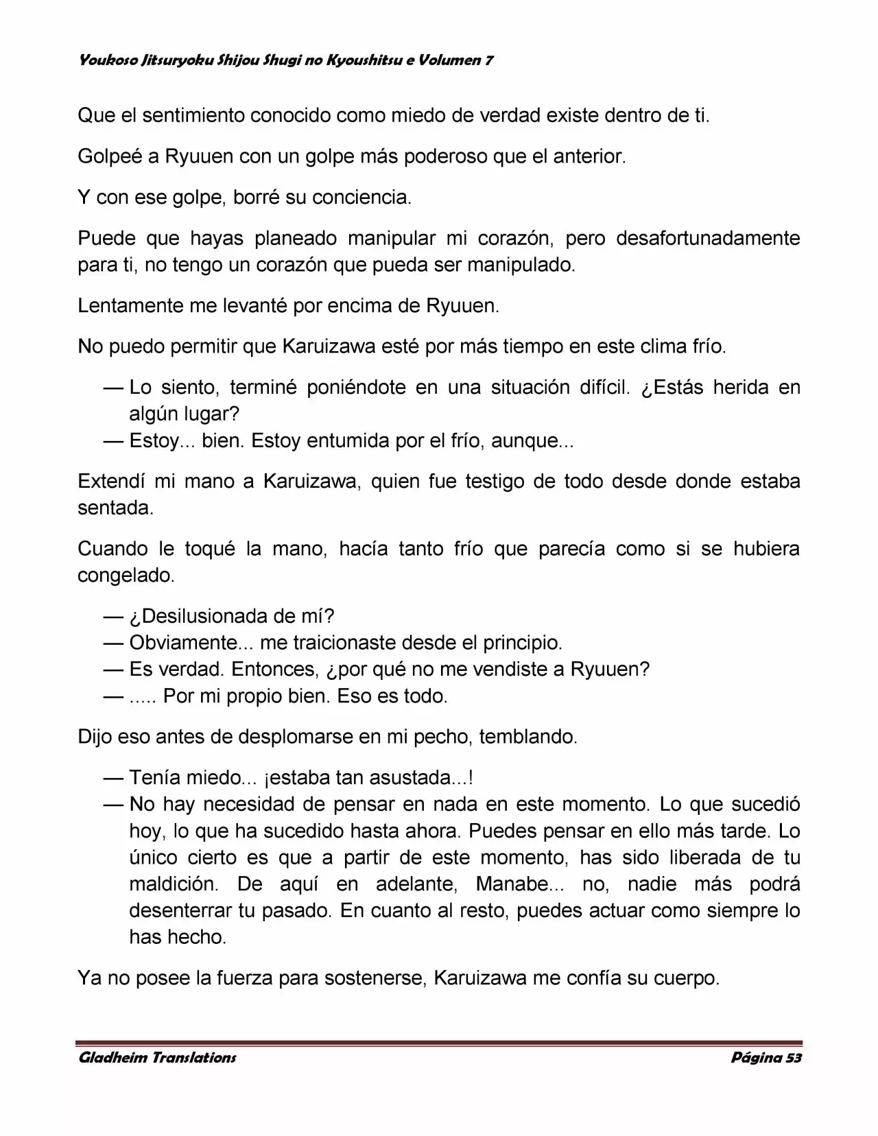 Página 53 del Manga