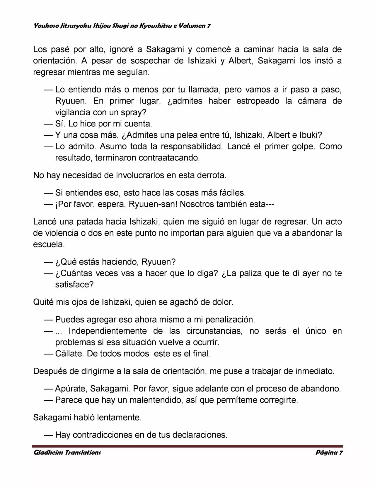 Página 7 del Manga