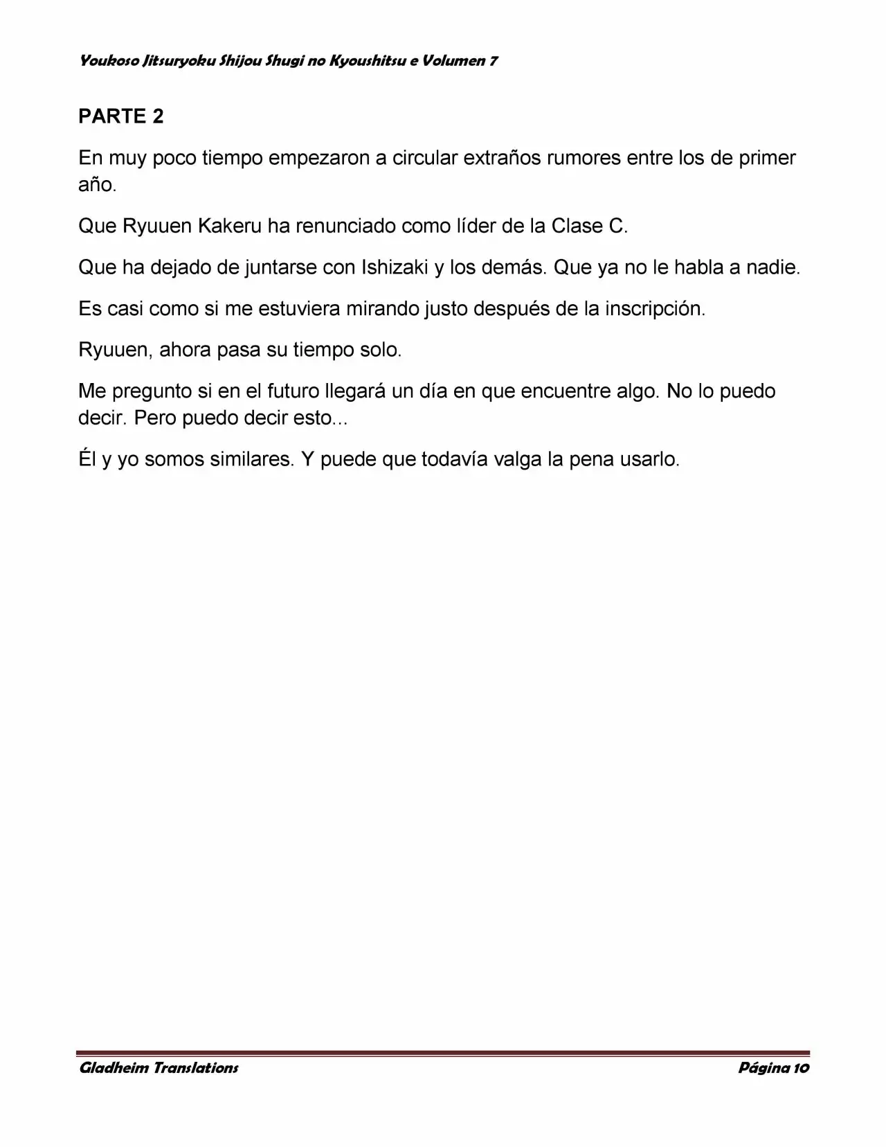 Página 10 del Manga