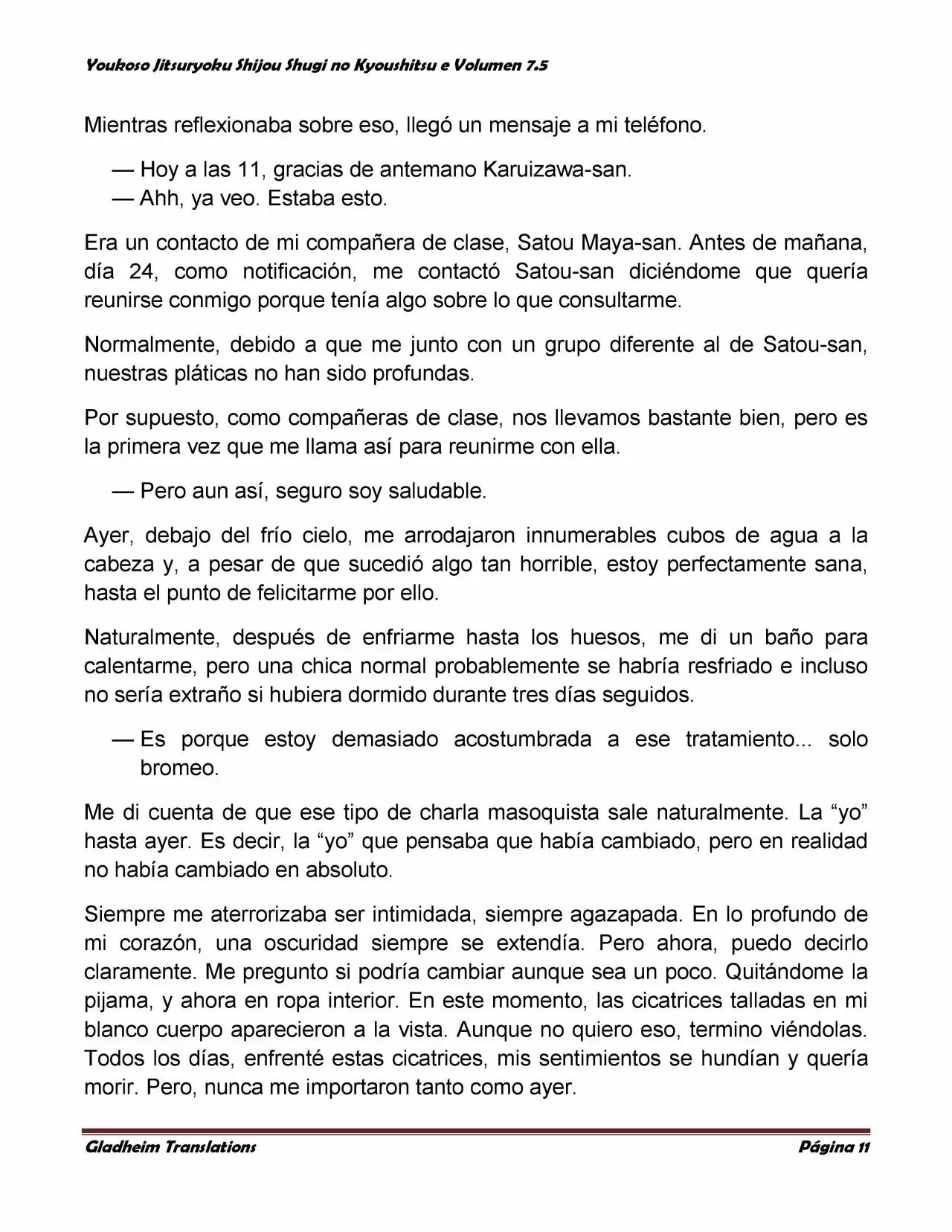 Página 11 del Manga