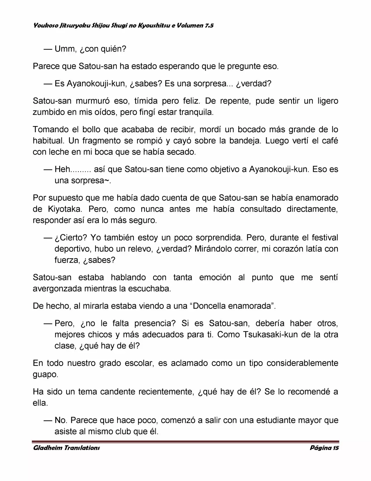 Página 15 del Manga