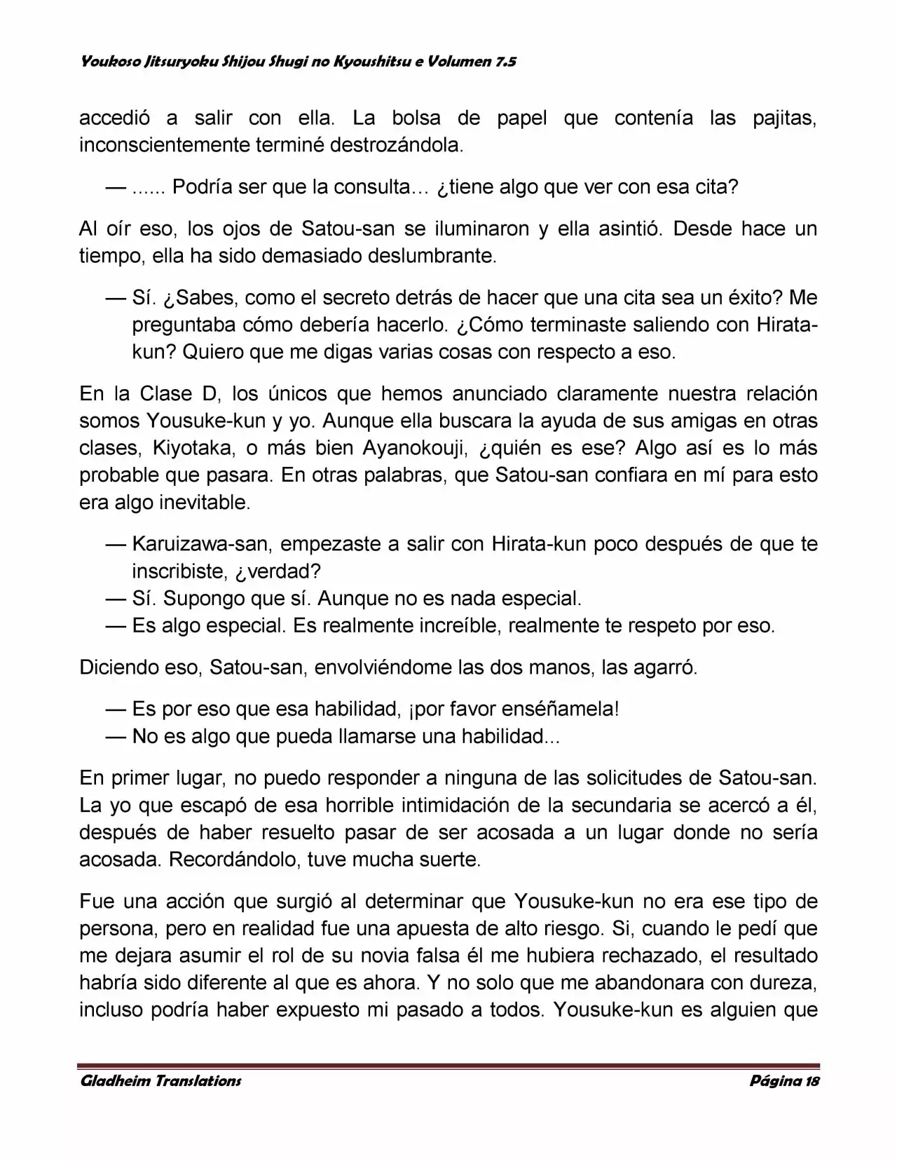 Página 18 del Manga