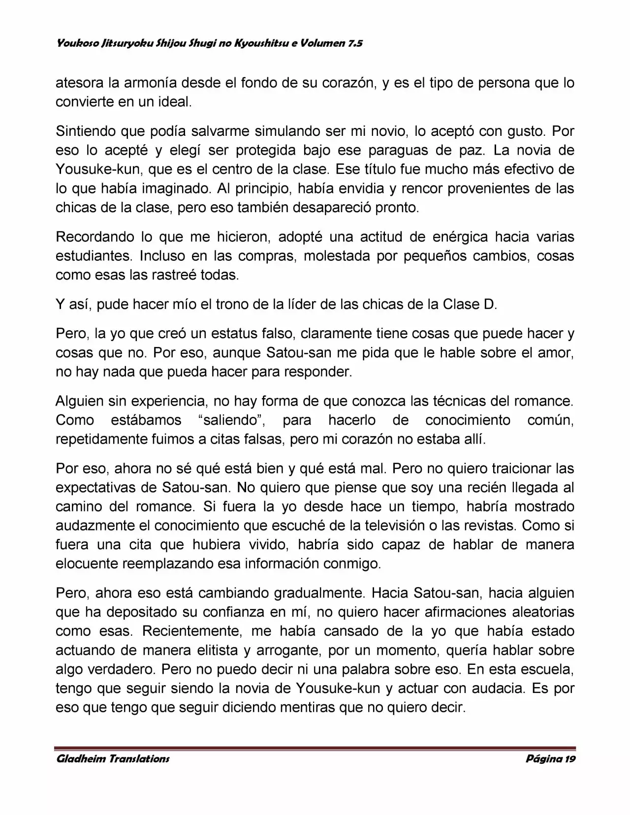 Página 19 del Manga