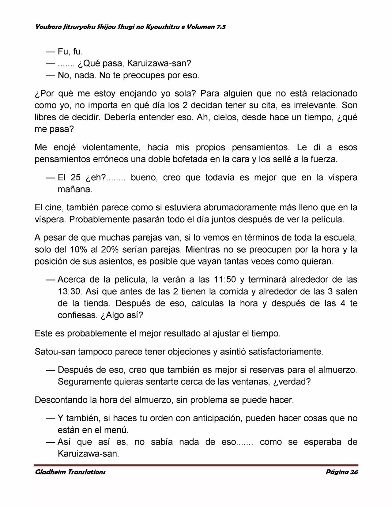 Página 26 del Manga