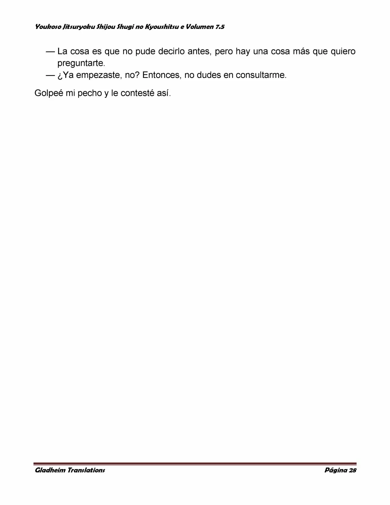 Página 28 del Manga