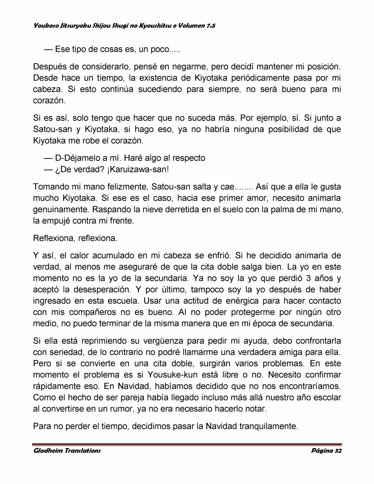 Página 32 del Manga