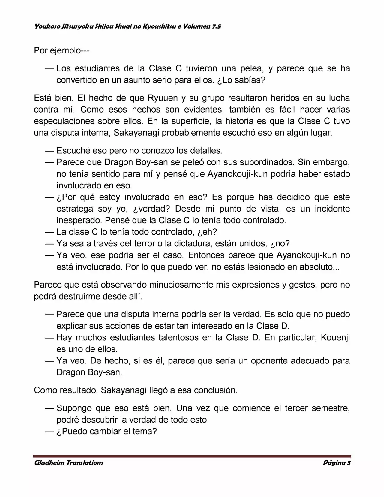 Página 3 del Manga