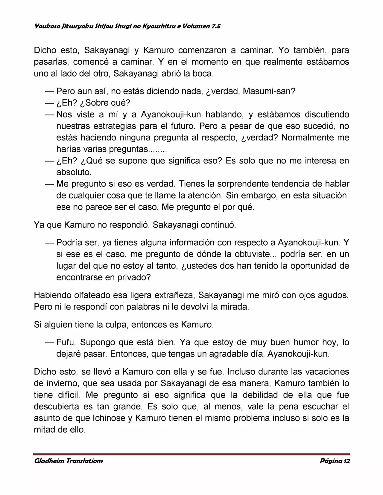 Página 12 del Manga