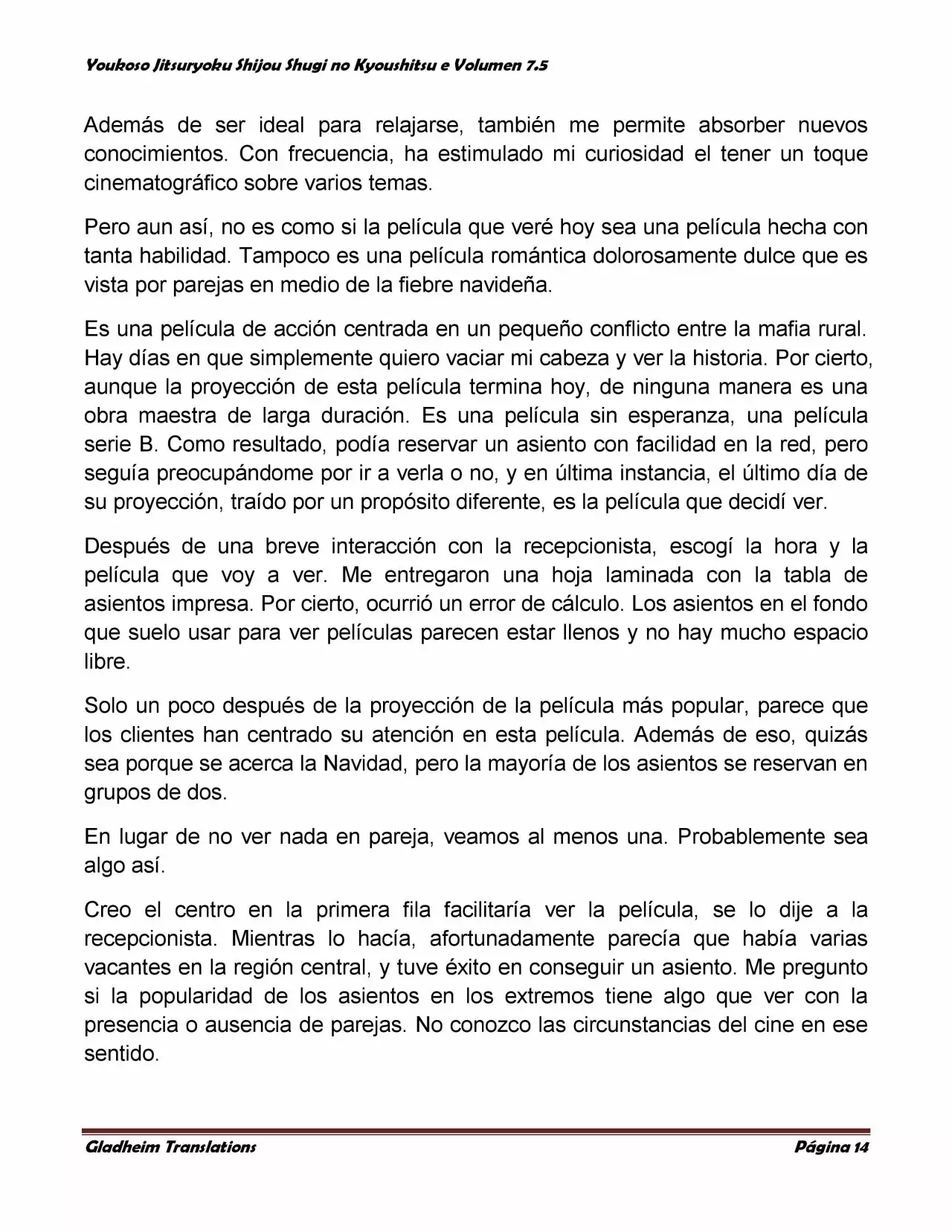 Página 14 del Manga