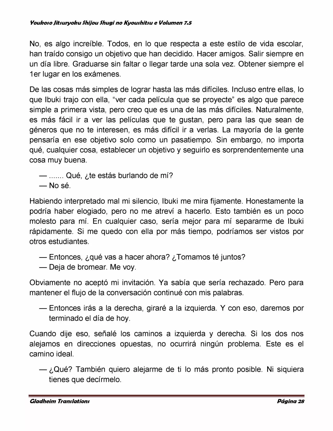 Página 28 del Manga