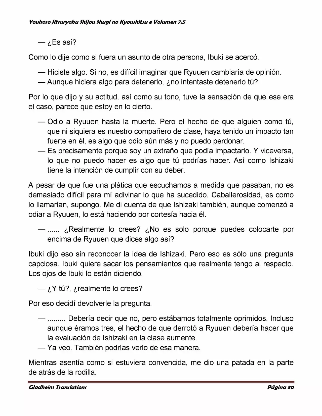 Página 30 del Manga