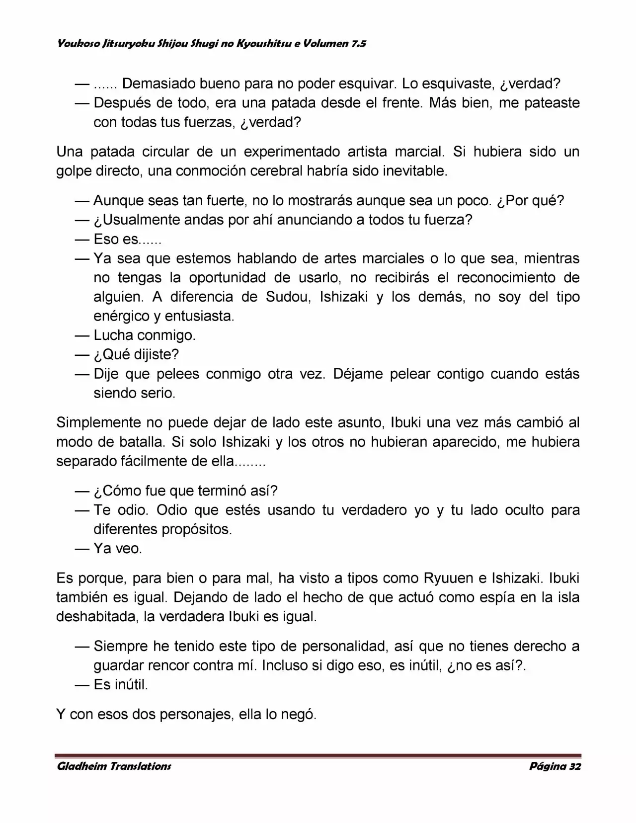 Página 32 del Manga