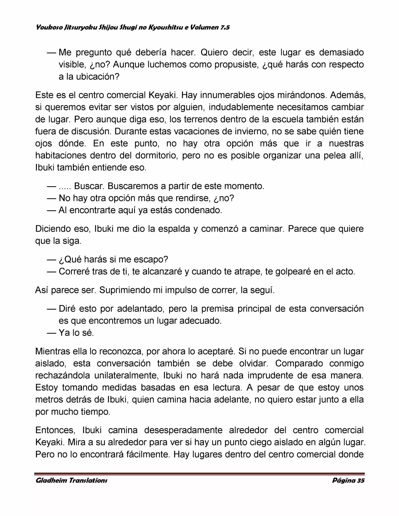 Página 35 del Manga