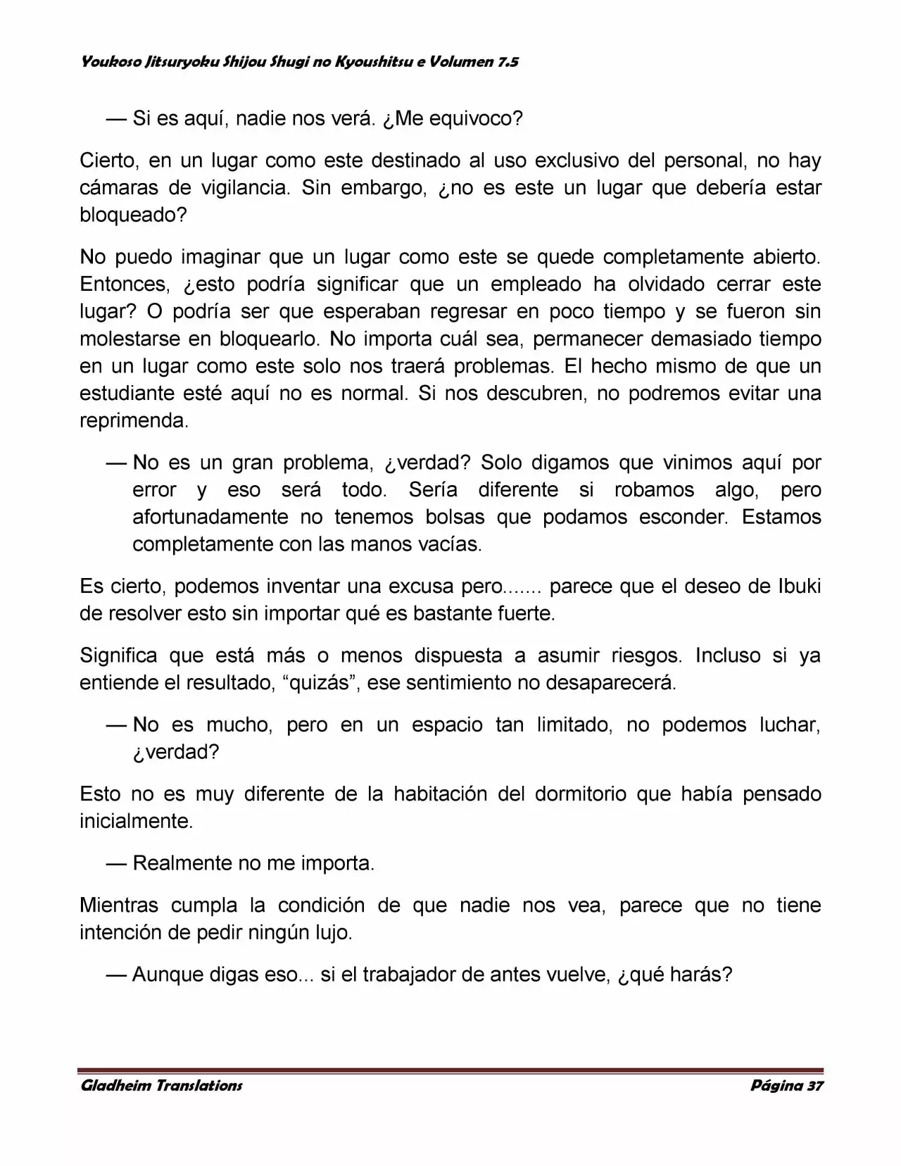 Página 37 del Manga