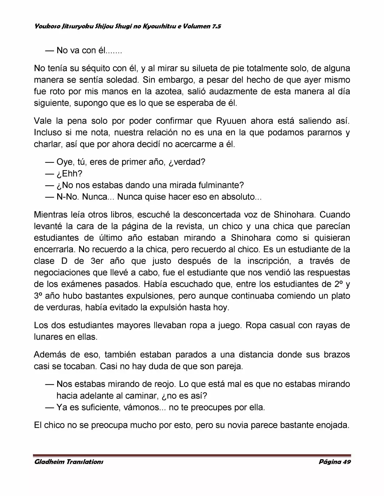 Página 49 del Manga