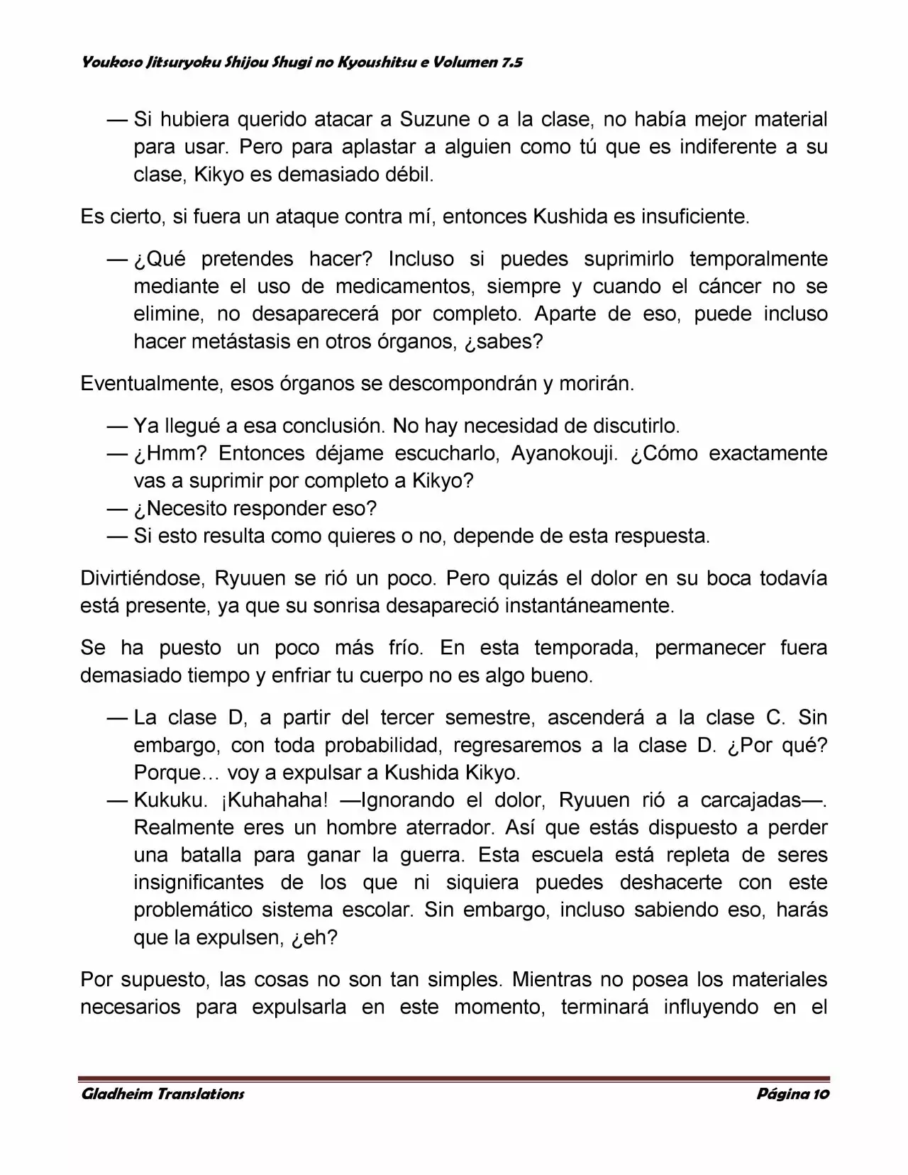 Página 10 del Manga