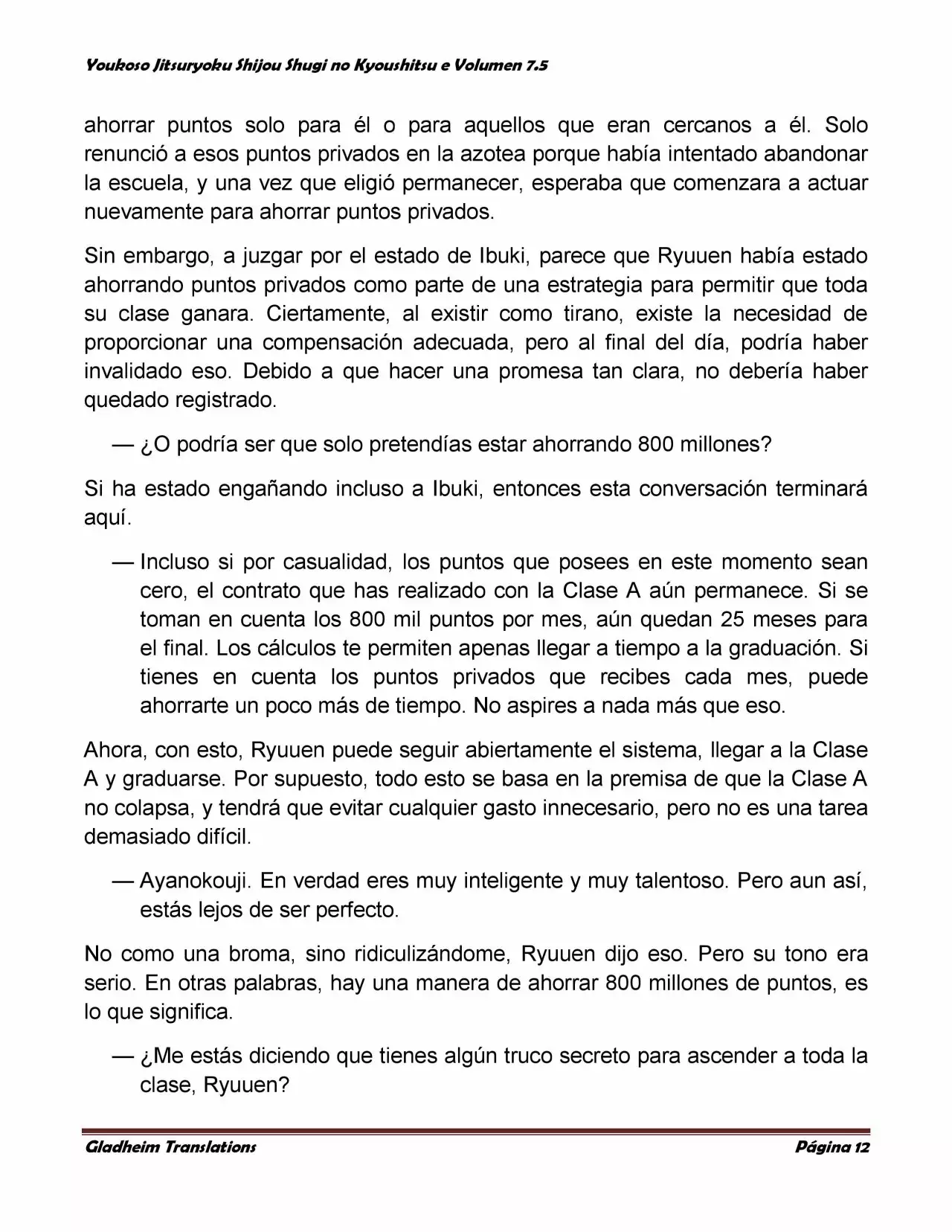 Página 12 del Manga