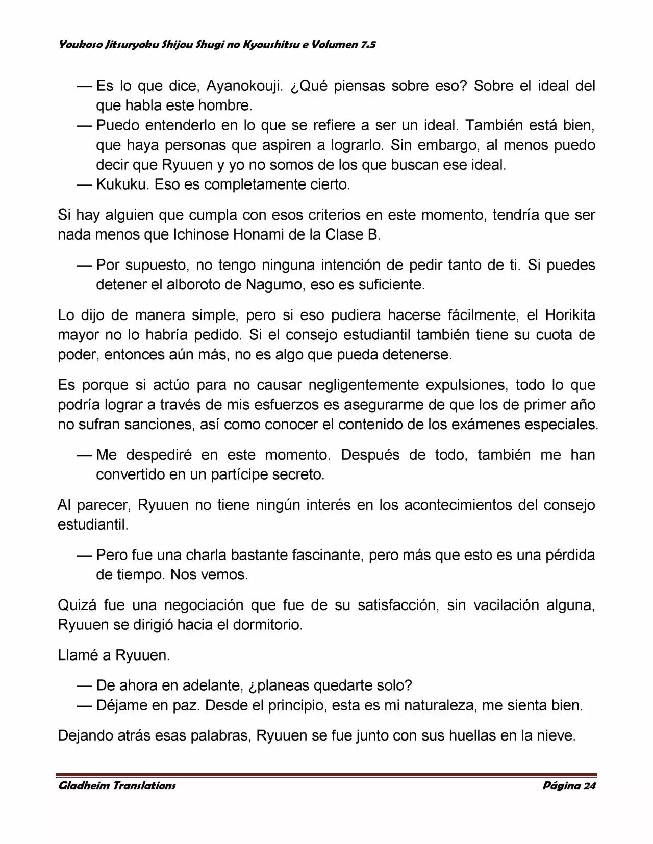 Página 24 del Manga