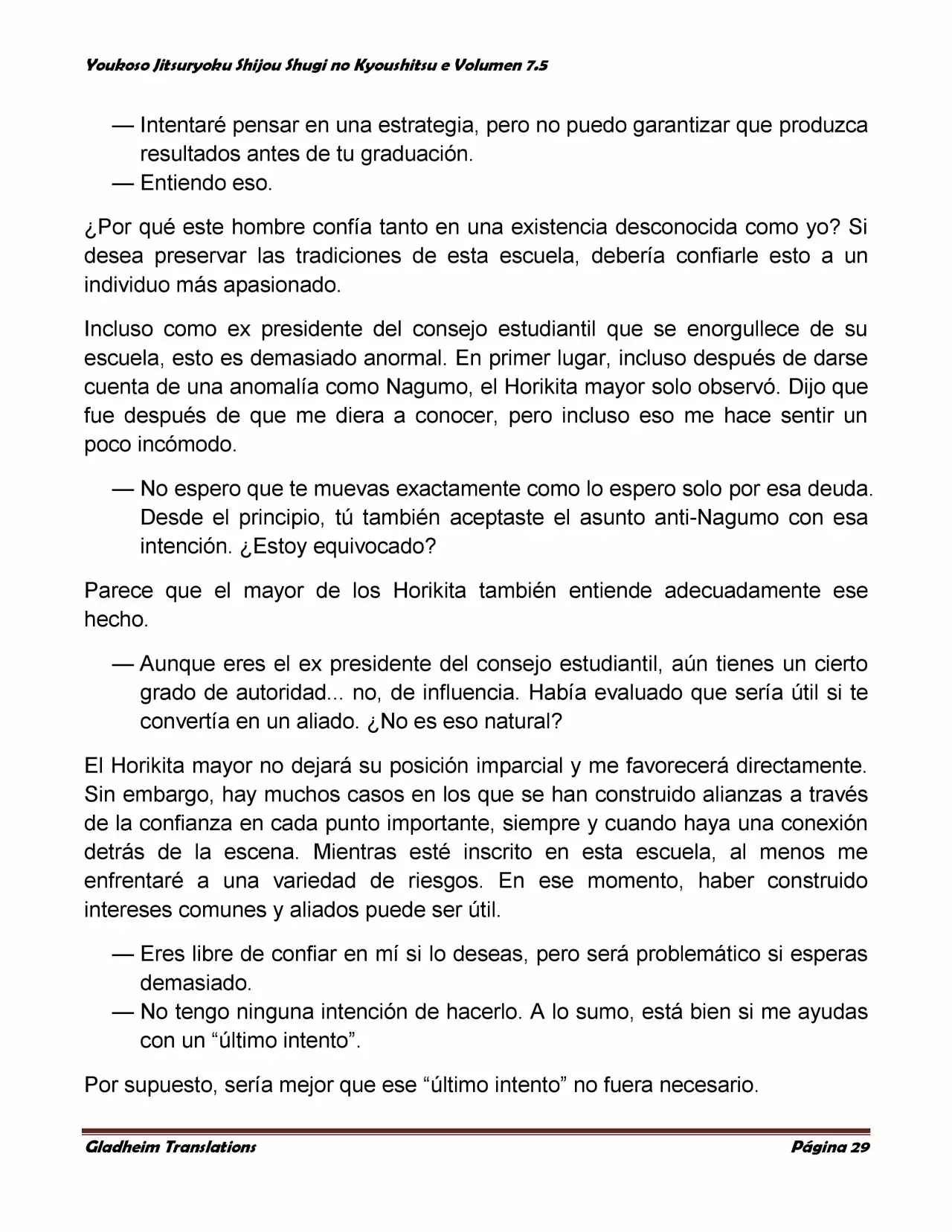 Página 29 del Manga