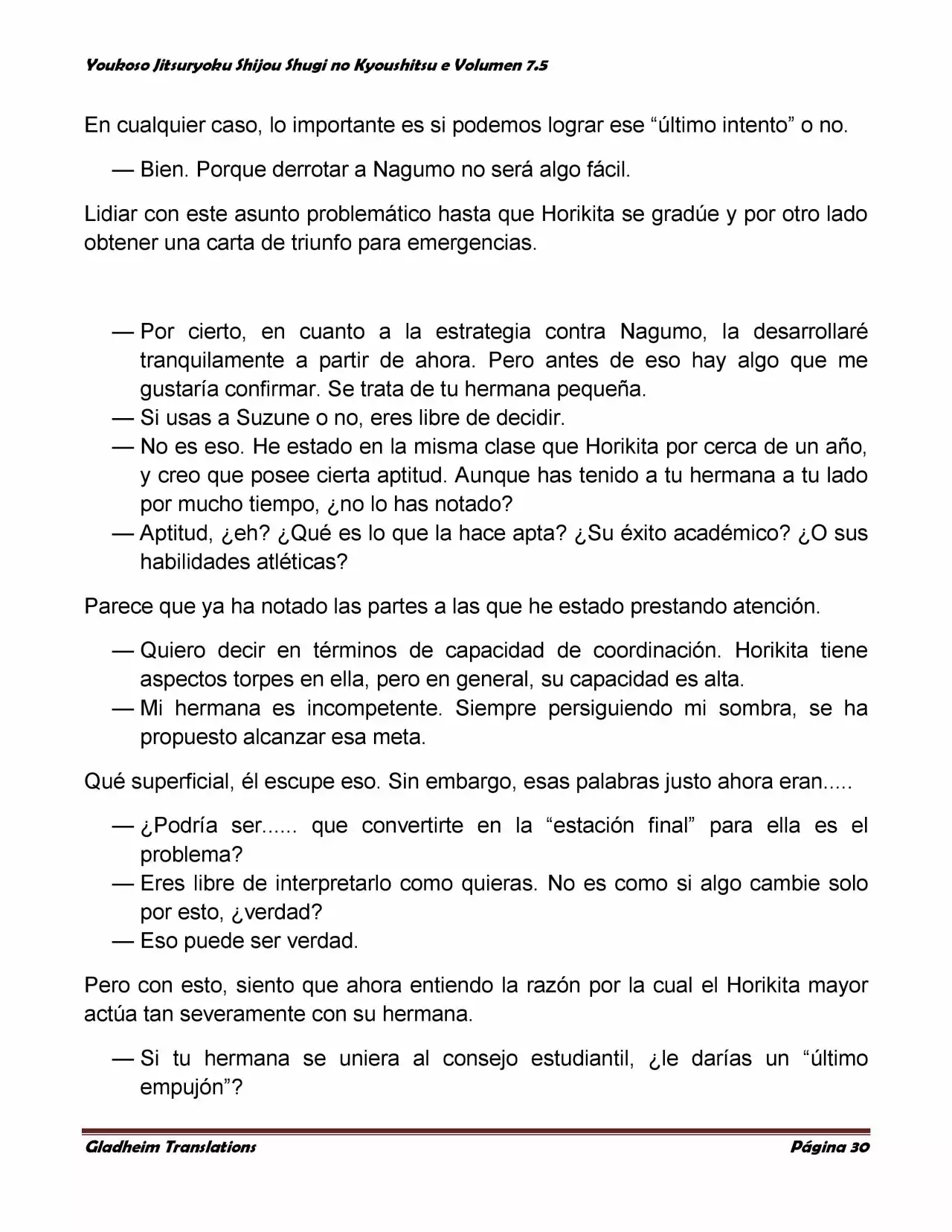 Página 30 del Manga