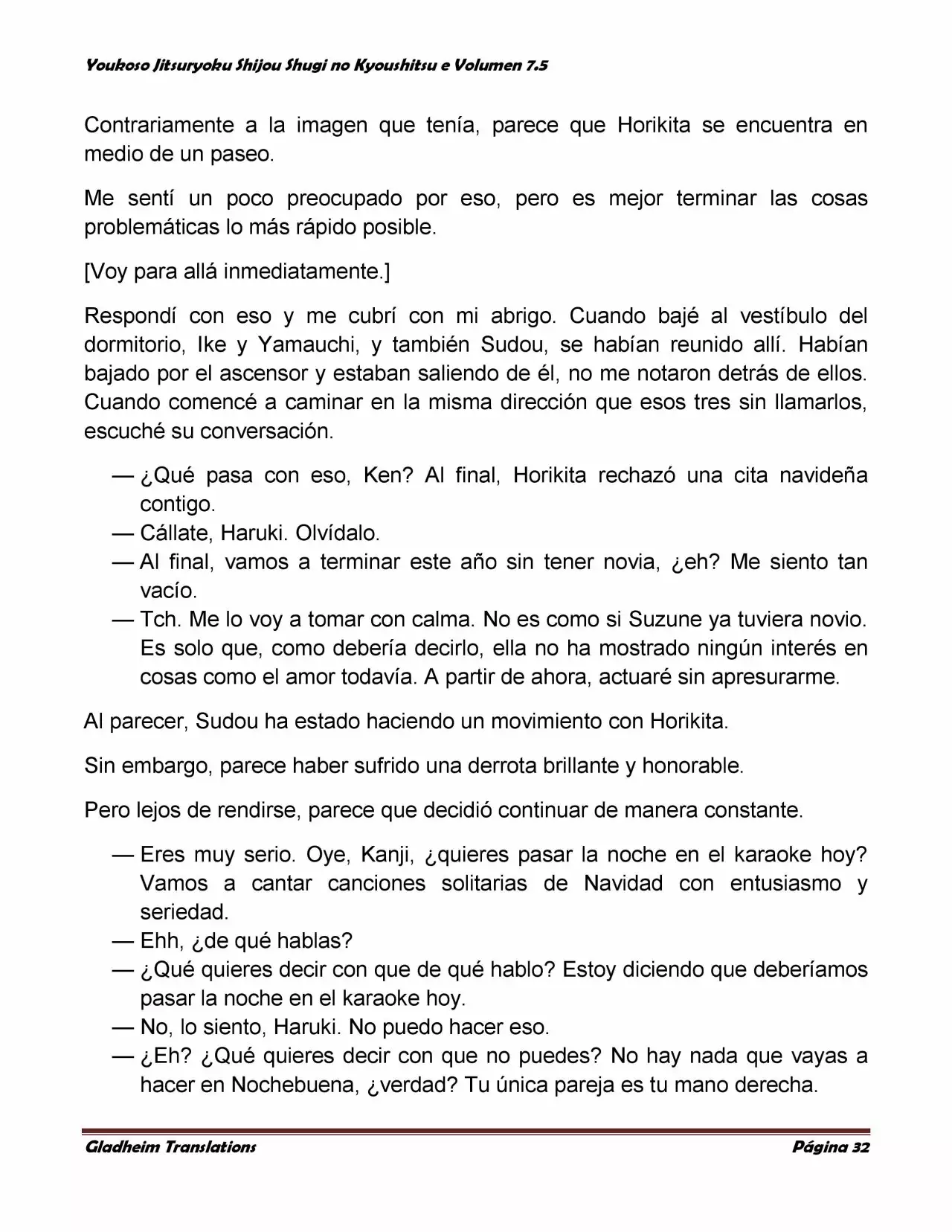 Página 32 del Manga