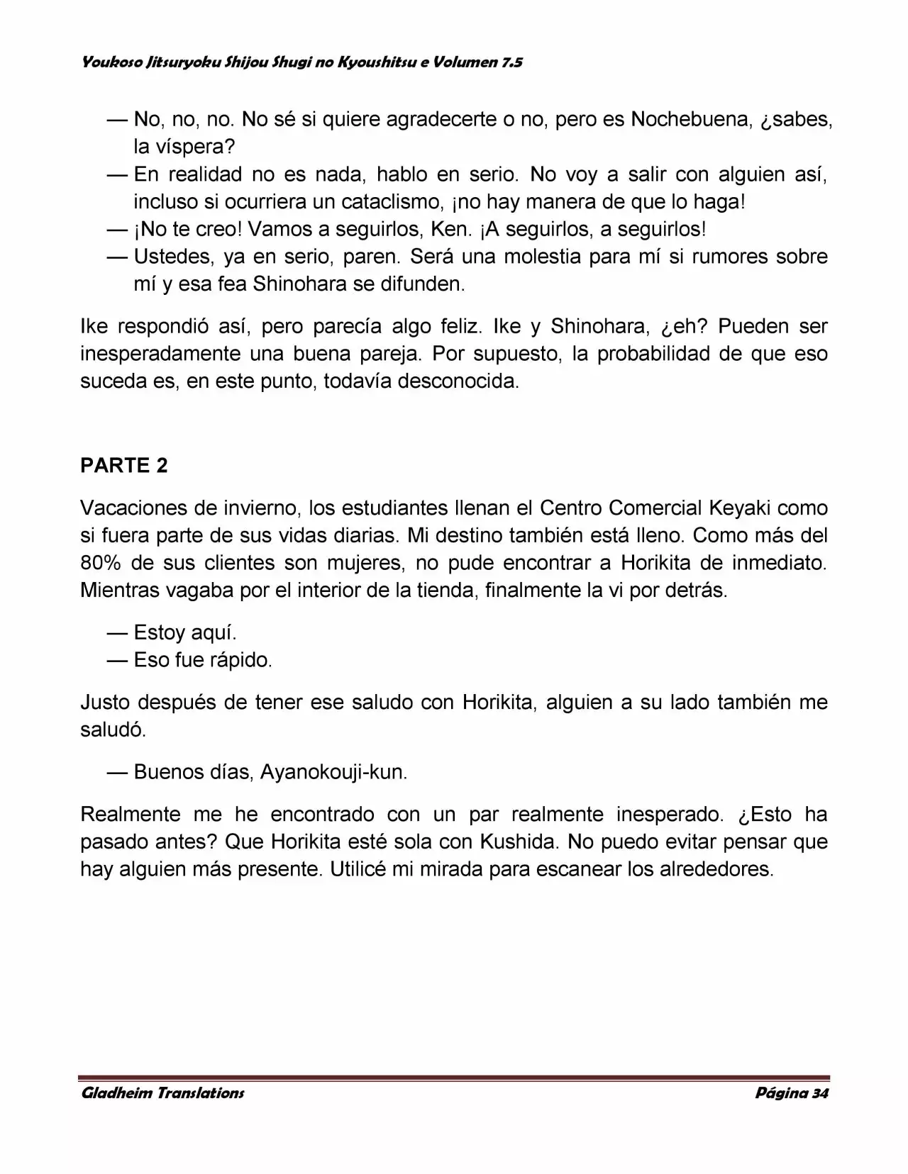 Página 34 del Manga