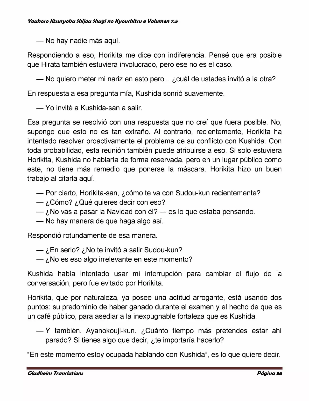 Página 36 del Manga