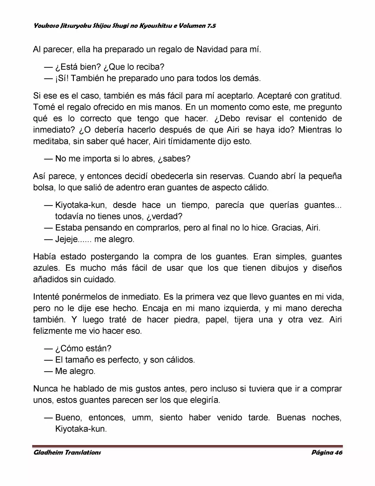 Página 46 del Manga