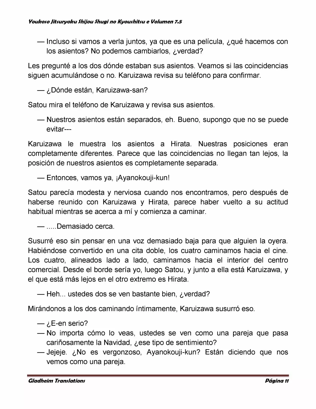 Página 11 del Manga