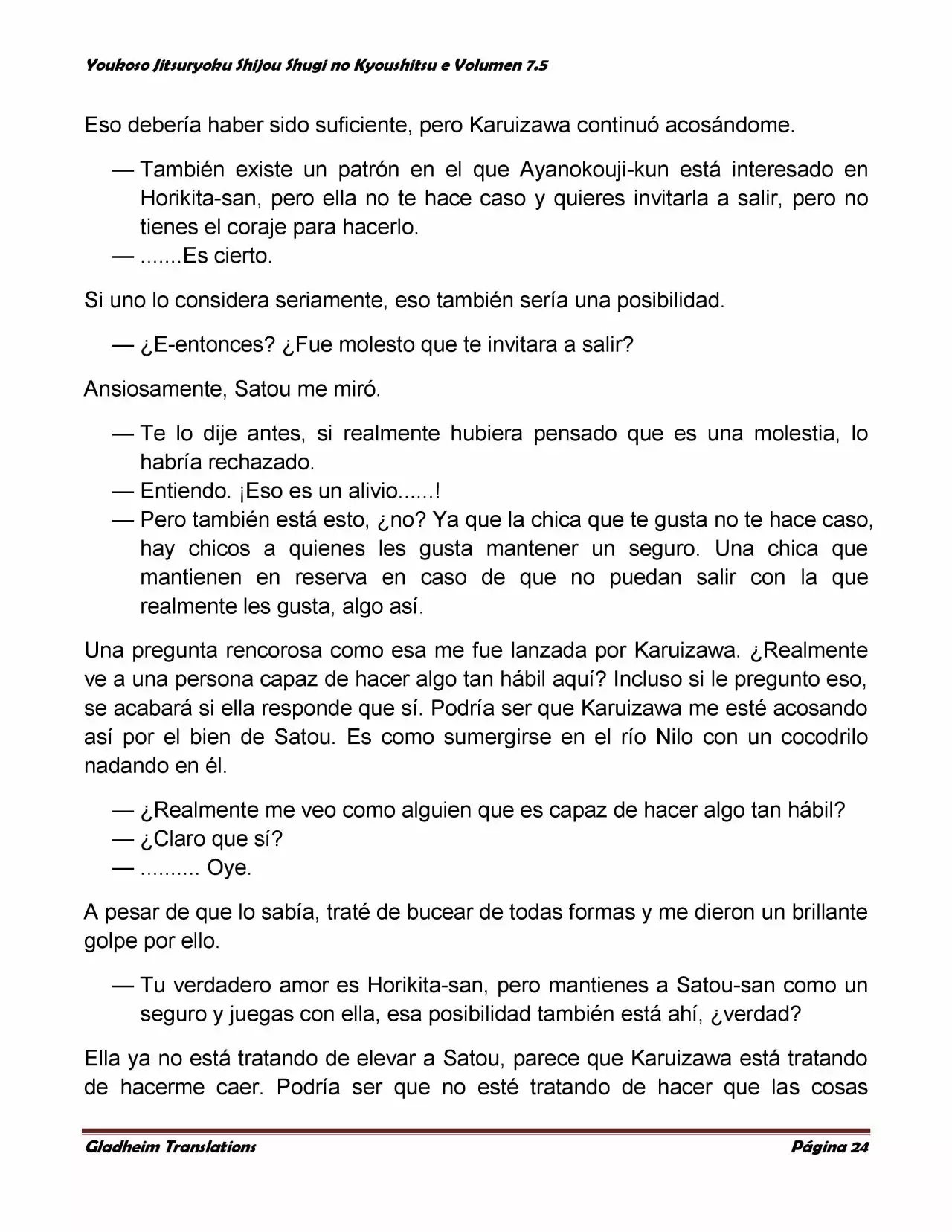 Página 24 del Manga