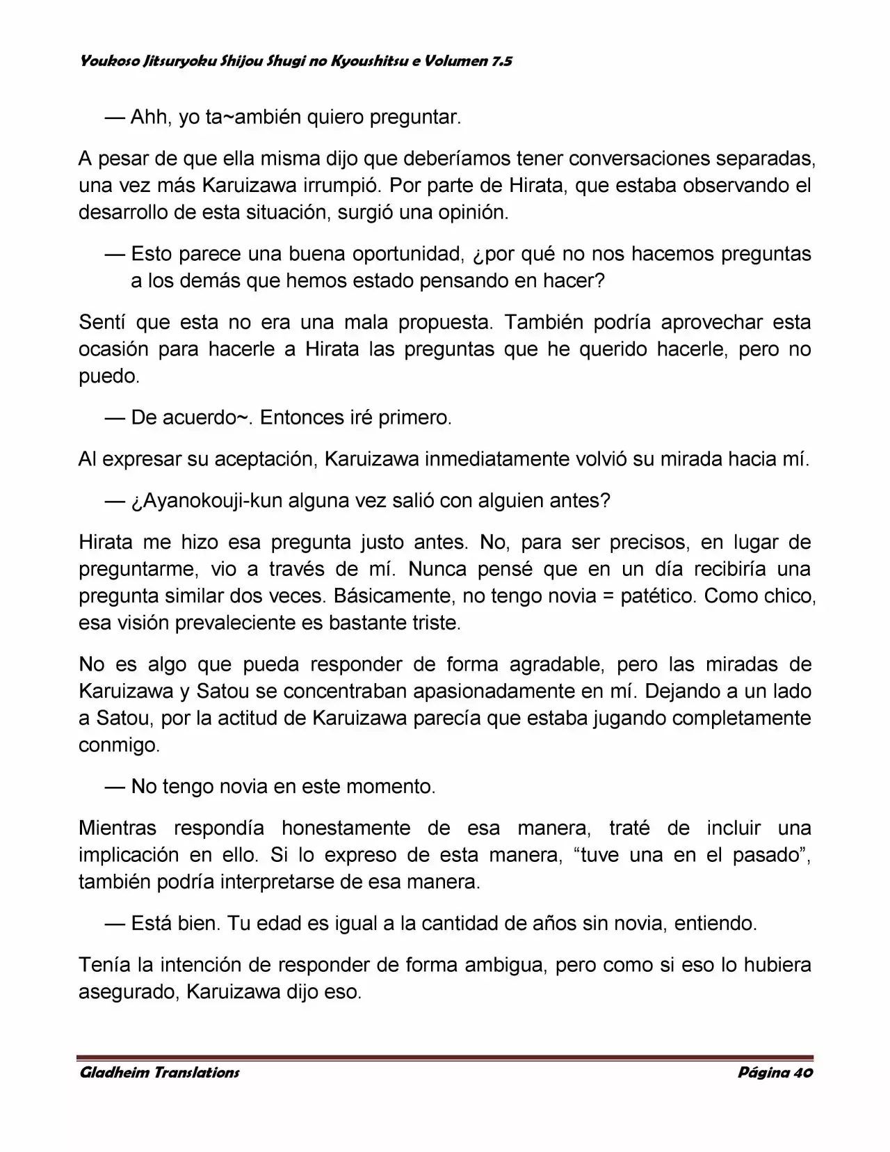Página 40 del Manga