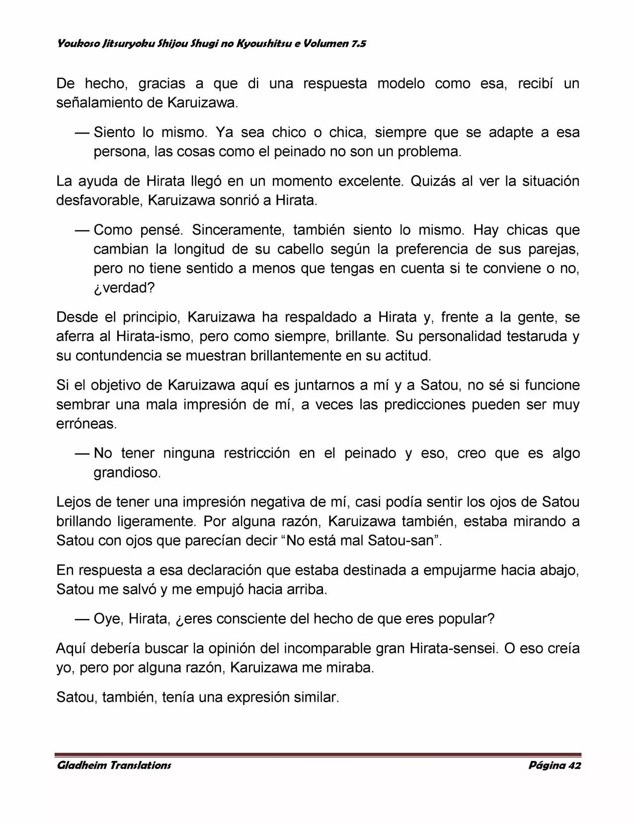 Página 42 del Manga